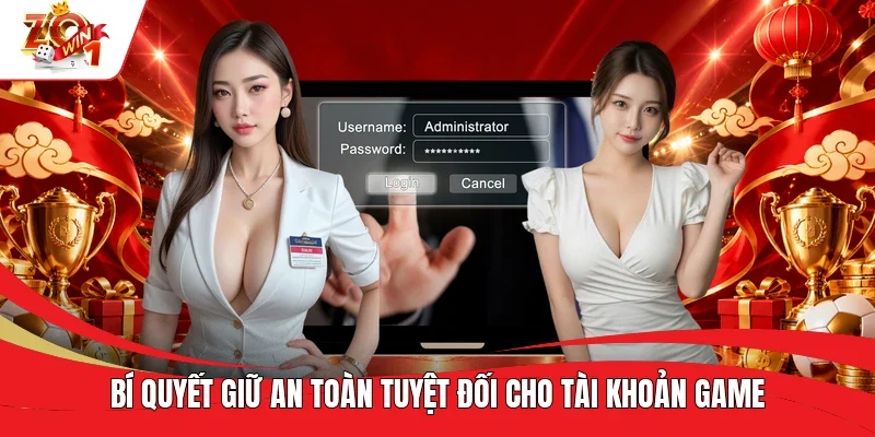 Bí quyết giữ an toàn tuyệt đối cho tài khoản game