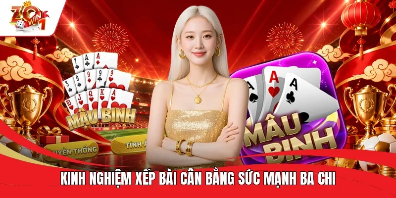 Kinh nghiệm xếp bài cân bằng sức mạnh ba chi Kinh nghiệm xếp bài cân bằng sức mạnh ba chi
