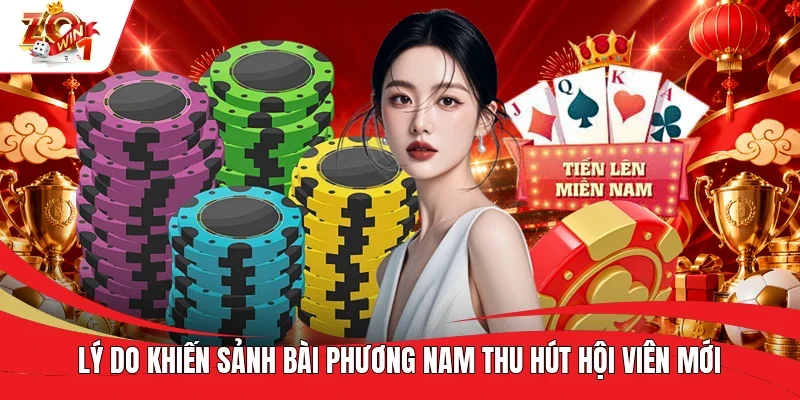 Lý do khiến sảnh bài phương Nam thu hút hội viên mới Lý do khiến sảnh bài phương Nam thu hút hội viên mới