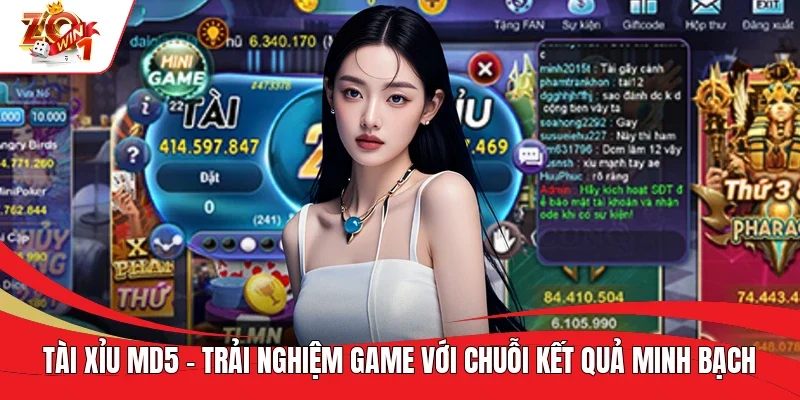 Tài Xỉu MD5 - Trải Nghiệm Game Với Chuỗi Kết Quả Minh Bạch